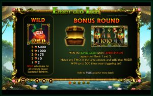 Emerald Isle Bonus Round