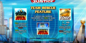 Justice League Team Rescue Feature