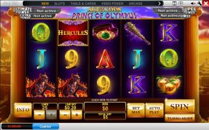 Age of Gods Slot Playtable