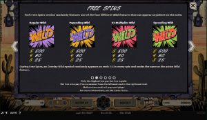 Wild Wild West Slot Review Free Spins
