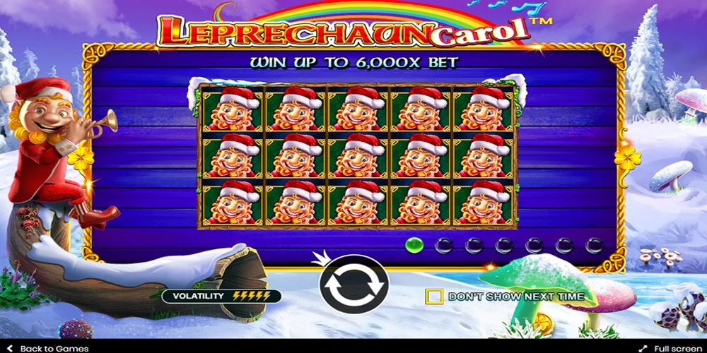 Leprechaun Carol Slot Intro