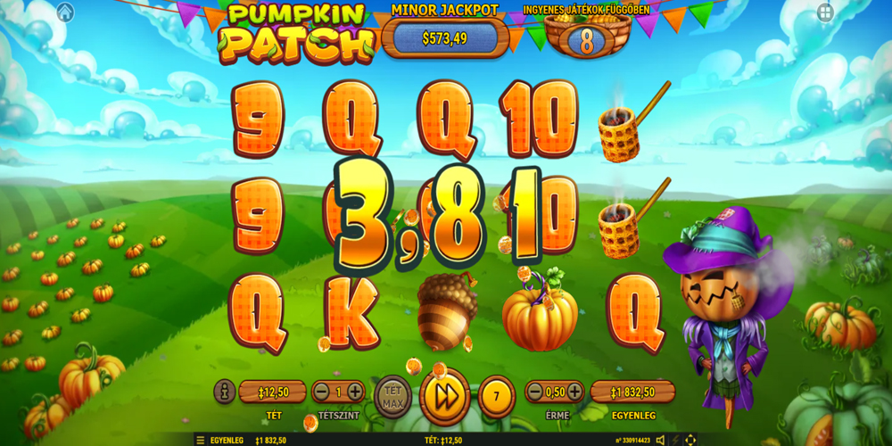 slot machines online pumpkin power